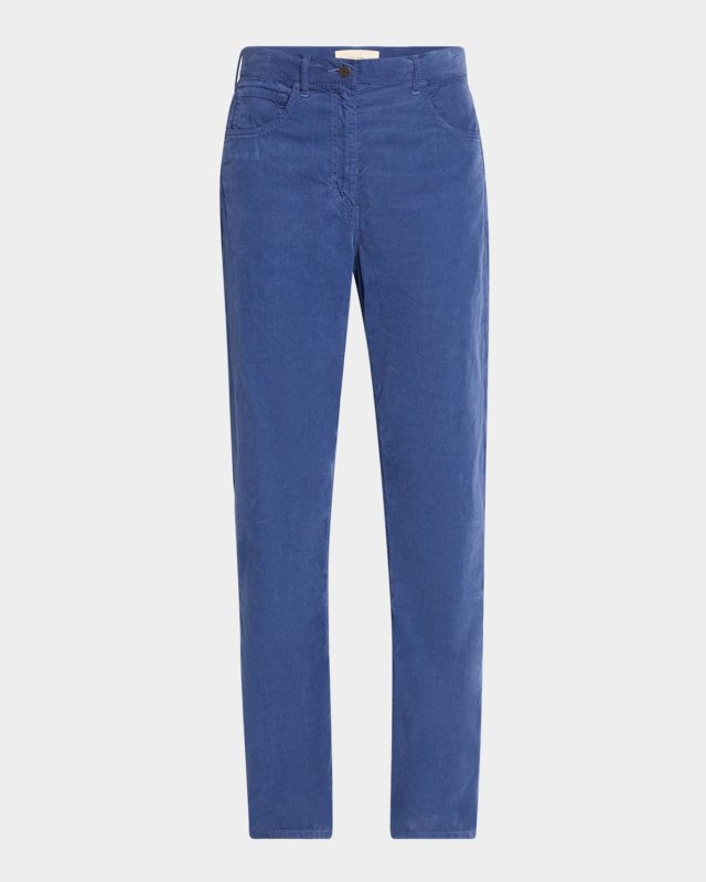 Tarley Corduroy Straight Leg Pants